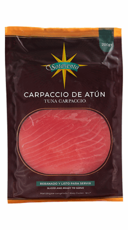 Carpaccio de atún 200gr